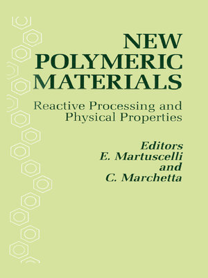 cover image of New Polymeric Materials